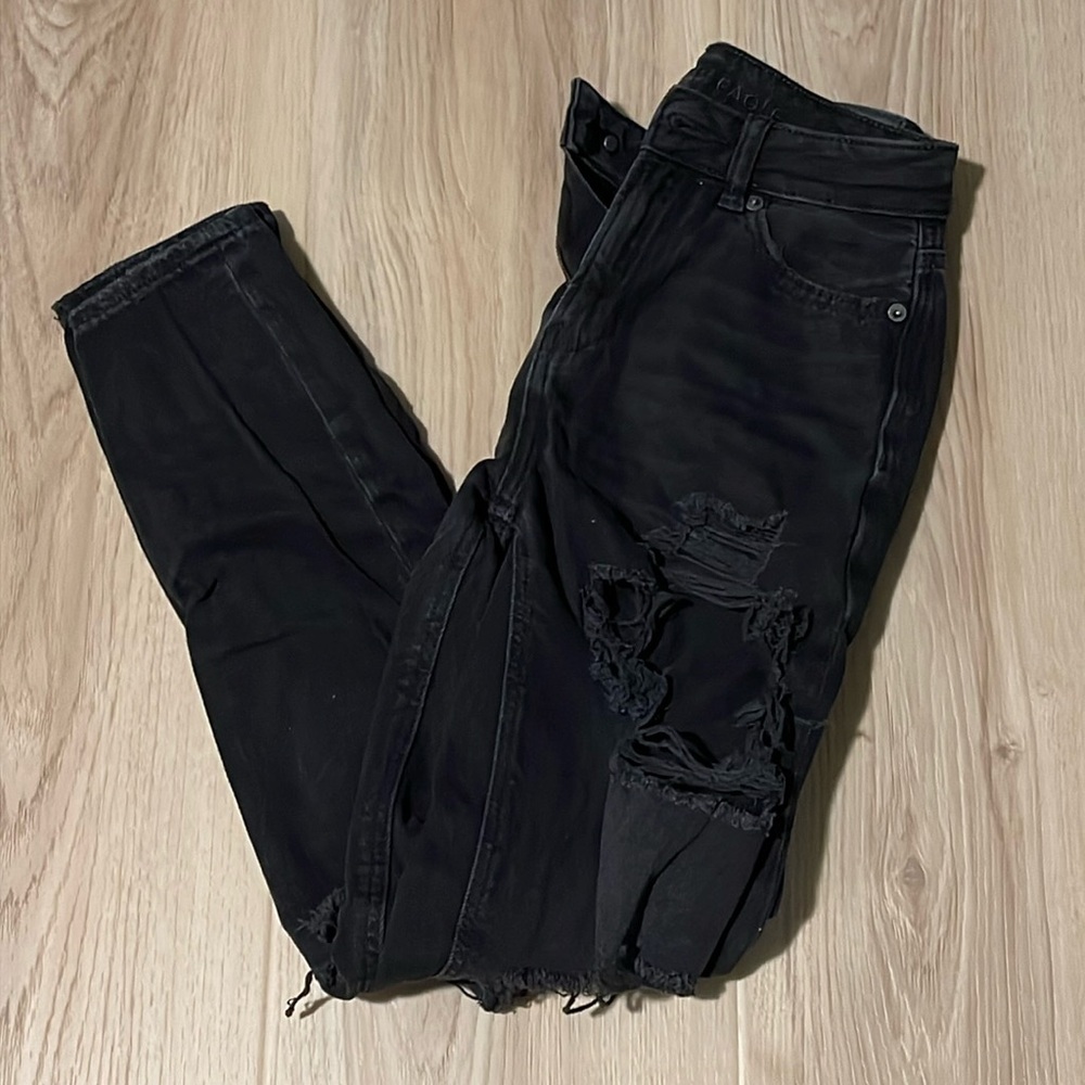 American Eagle jeans black 000 R